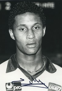 Football 1985 FC Sochaux-Montbéliard Franck Silvestre Old Studio Photo Signed