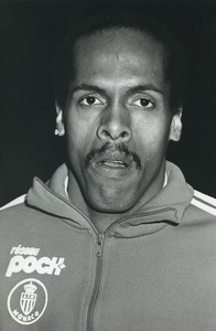 Football Soccer 1991 AS Monaco Luc Sonor Old Studio Photo
