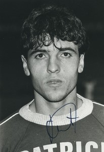 Football Soccer 1983 Stade lavallois José Souto Old Studio Photo Signed