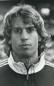 Football Soccer 1991 Montpellier HSC Wilbert Suvrijn Old Studio Photo Signed