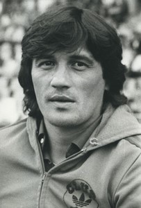 Football Soccer circa 1980 Yougoslavie Ratko Svilar Old Studio Photo