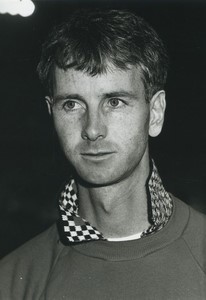 Football Soccer 1990 Entraineur de SM Caen Pascal Théault Old Studio Photo