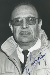 Football 1989 Jacques Thouzery President du FC Sochaux Old Studio Photo Signed