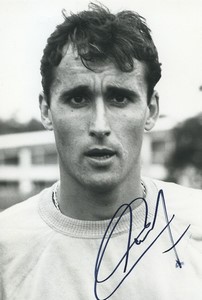 Football Soccer 1986 Matra Racing Thierry Tusseau Old Studio Photo Signed