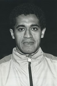 Football Soccer 1989 AJ Auxerre Pascal Vahirua Old Studio Photo