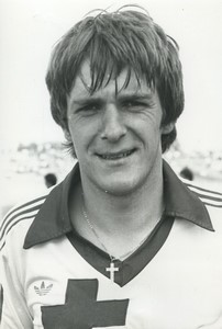 Football Soccer 1983 Royal Antwerp FC Leo Van Der Elst Old Studio Photo