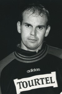 Football Soccer 1996 RC Strasbourg Alexander Vencel Old Studio Photo