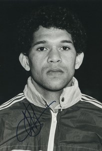 Football Soccer 1986 Le Havre AC Noël Vidot Old Studio Photo Signed