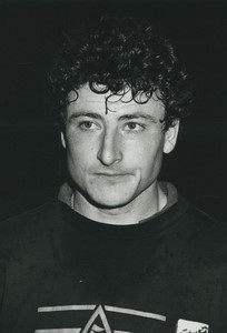 Football Soccer 1991 Atlético Madrid Juan Vizcaíno Old Studio Photo