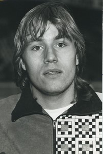 Football Soccer 1990 AS Saint-Étienne Rob Witschge Old Studio Photo