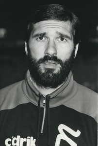 Football Soccer 1989 US Orléans Henri Zambelli Old Studio Photo