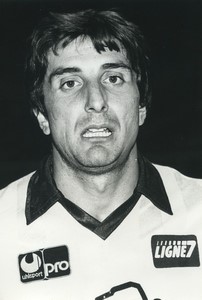 Football Soccer 1984 FC Sochaux Romain Zandona Old Studio Photo