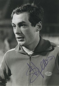 Football Soccer circa 1978 FC Metz Bernard Zénier Old Studio Photo Signed