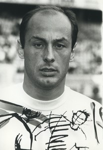 Football Soccer 1989 FC Metz Bernard Zenier Old Studio Photo