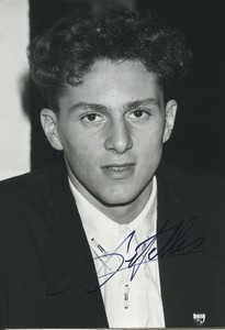 Football Soccer 1988 AS Nancy-Lorraine David Zitelli Old Studio Photo Signed