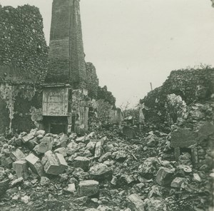France WWI Les Eparges Village Ruins Bombardment old SIP Photo 1914-1918