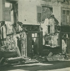 France WWI Sampigny Meuse House Ruins Destruction old SIP Photo 1914-1918
