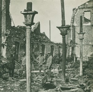Serbia WWI Belgrade Factory Ruins Bombardment old SIP Photo 1914-1918