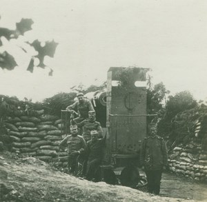 Serbia WWI Belgrade Russian Mortar old SIP Photo 1914-1918