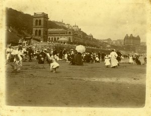 North Yorkshire Scarborough Belle Epoque Beach Holidays old Amateur Photo 1900