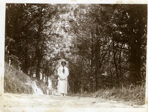 North Yorkshire near Scarborough Forest Walk Holidays old Amateur Photo 1900