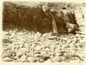 North Yorkshire Scarborough Seaside Coast Pebbles old Amateur Photo 1900