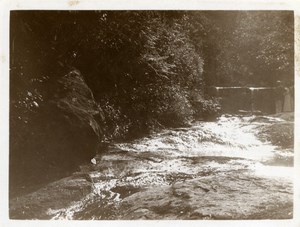 North Yorkshire near Scarborough Holidays Stream old Amateur Photo 1900
