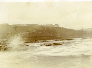 North Yorkshire Scarborough Coast Panorama Seaside old Amateur Photo 1900