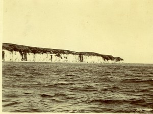 North Yorkshire Scarborough Coast Panorama Seaside old Amateur Photo 1900