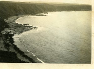 North Yorkshire Scarborough Coast Panorama Seaside old Amateur Photo 1900