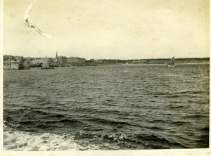 North Yorkshire Scarborough Coast Panorama Seaside old Amateur Photo 1900