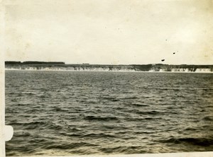 North Yorkshire Scarborough Coast Panorama Seaside old Amateur Photo 1900