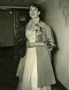 Angela McDermott Premiere of Relative Values Savoy Theatre Old Press Photo 1951