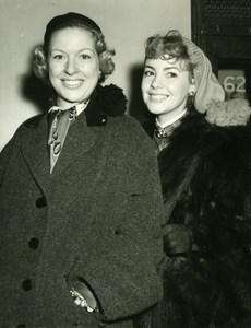 Magali Vendeuil Madeleine Robinson London French Film Festival Press Photo 1953