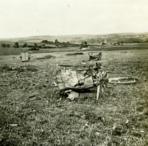 France Rambercourt Battlefield WWI old SIP Photo 1914-1918