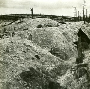 France WWI Marne Mont Haut Mont Blond old SIP Photo 1914-1918