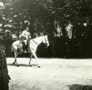 France WWI Victory Fete Defile Militaire Horse old SIP Photo 1919