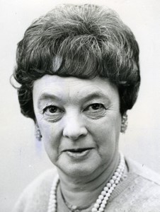 United Kingdom Politics Evelyn Baroness Denington Labour Party Old Photo 1969