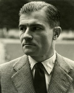 French Writer Novelist Felicien Marceau Old Roger Parry photo 1950