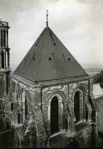 France Laon Cathedral Old Bereux Photo 1938
