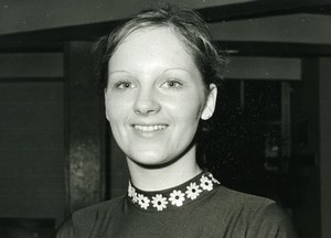 United Kingdom Diane Jackson British Ice-skater Old Photo 1970 #1