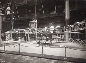 Paris Grand Palais Salon de l'Aeronautique Stand Kauffmann Ancienne Photo Rol 1911