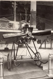 Paris Grand Palais Salon de l'Aeronautique Monoplan Deperdussin Anzani Ancienne Photo Rol 1911