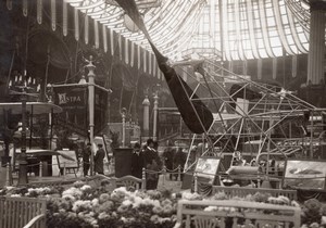 Paris Grand Palais Salon de l'Aeronautique Stand Astra Aviation Ancienne Photo 1911