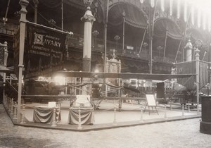 Paris Airshow Grand Palais Savary Display Aviation Old Agence Rol Photo 1911