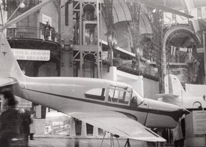 Paris Grand Palais Salon de l'Aeronautique Avion SNCASE 2311 Ancienne Photo 1946