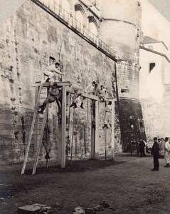 France Soldiers Military Training Entrainement Militaire Old Photo 1910