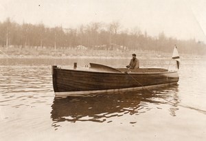 France Despujols Motor Boat for Russian Government Old Rapid Photo 1910