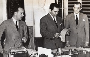 Cuba President Batista Declaration of War to Germany Italy WWII WW2 Photo 1941