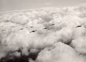 California Wilmington US Air Corps Aerial Maneuvers Aviation Old Photo 1933